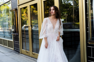 minimalistyczna suknia ślubna, suknie ślubne mielec, one love